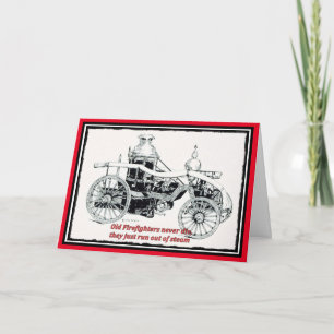 Happy Birthday, Firefighter Kaart