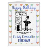 Happy Birthday Fireman (Devant)