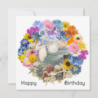Happy Birthday Flat Card