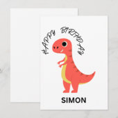 HAPPY BIRTHDAY Flat Kaart (Voorkant / Achterkant)