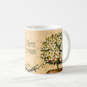 Happy Birthday  Flowering Pots Mok (Voorkant rechts)