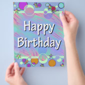 Happy Birthday Flyer (Hand)