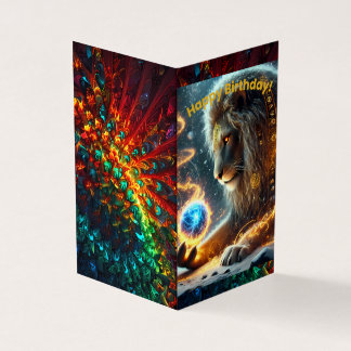 Happy Birthday Folded Kaart