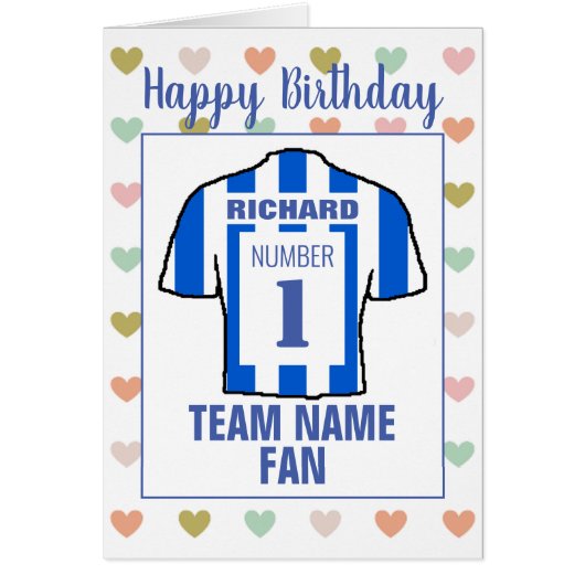 Happy Birthday Football Fan (Voorkant)