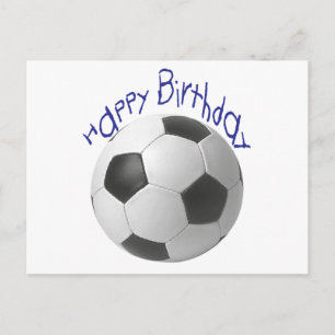 Happy Birthday Football Gifts Briefkaart