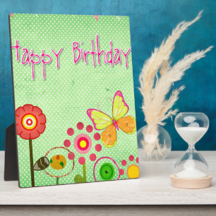 Happy Birthday Fotoplaat