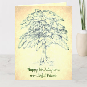 Happy Birthday Friend Kaart