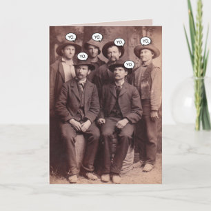 "Happy Birthday from the Gang" Funny Kaart