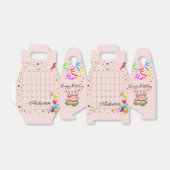 Happy Birthday Gable Favor Box April 2022 Bedankdoosjes (Uitgevouwen)