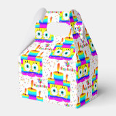 Happy Birthday Gable Favor Box Candles Bedankdoosjes (Achterkant)
