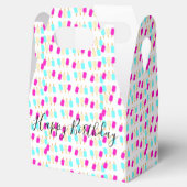 Happy Birthday Gable Favor Box Ice Cream Bedankdoosjes (Geopend)