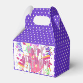 Happy Birthday Gable Favor Box Polkadot Bedankdoosjes (Achterkant)