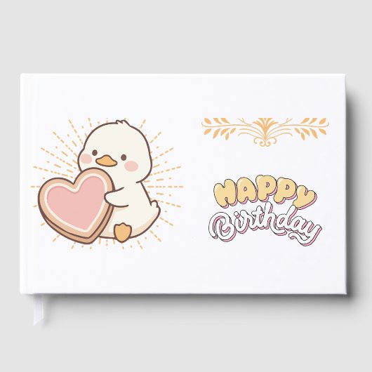 HAPPY BIRTHDAY GASTENBOEK (Voorkant)