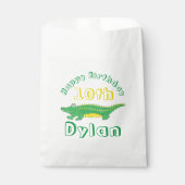 Happy Birthday Gator Alligator Crocodile Bedankzakje (Voorkant)