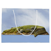 Happy Birthday Gator Panoramic Uitzicht OOOOB Foto Groot Cadeauzakje (Achterkant)