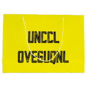 Happy Birthday gecodeerd met ROT13 Cipher Groot Cadeauzakje (Achterkant)