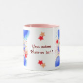 Happy Birthday gepersonaliseerd cadeau Mok (Midden)