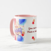 Happy Birthday gepersonaliseerd cadeau Mok (Voorkant links)