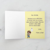 Happy Birthday Ghost Wrangler Wenskaart (Binnen)