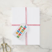 Happy Birthday Gift Label Cadeaulabel (Met Touw)