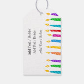 Happy Birthday Gift Label - SRF Cadeaulabel (Achterkant)