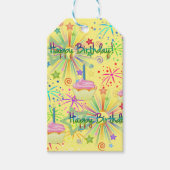 Happy Birthday Gift Labels Cadeaulabel (Voorkant)