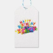 Happy Birthday Gift Labels Cadeaulabel (Achterkant)