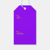 Happy Birthday Gift Labels Elephant Cadeaulabel (Achterkant)