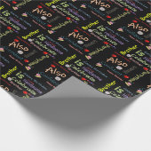Happy Birthday Gift Wrapping Paper Brother Cadeaupapier (Hoek)