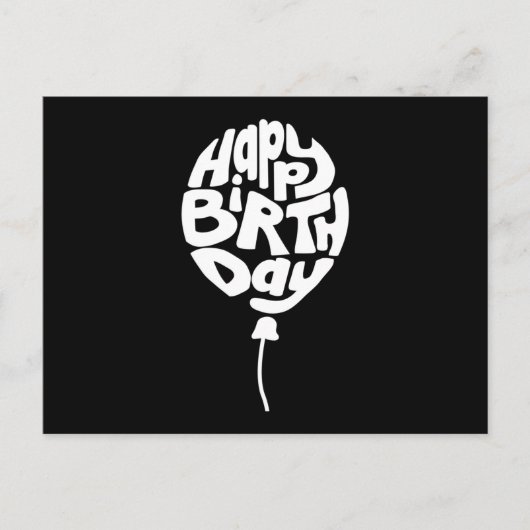 Happy Birthday Girl Cadeau Party Love Gift Idee Briefkaart (Voorkant)