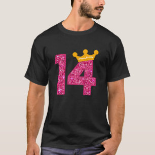 Happy Birthday Girls 14th Party 14 Years Old Bday T-shirt