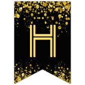 ☆ HAPPY BIRTHDAY ☆ Gold Confetti Vlaggetjes (Tweede vlag)