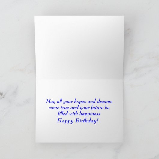 Happy Birthday Golden Retriever Puppy Dog Kaart (Binnen)