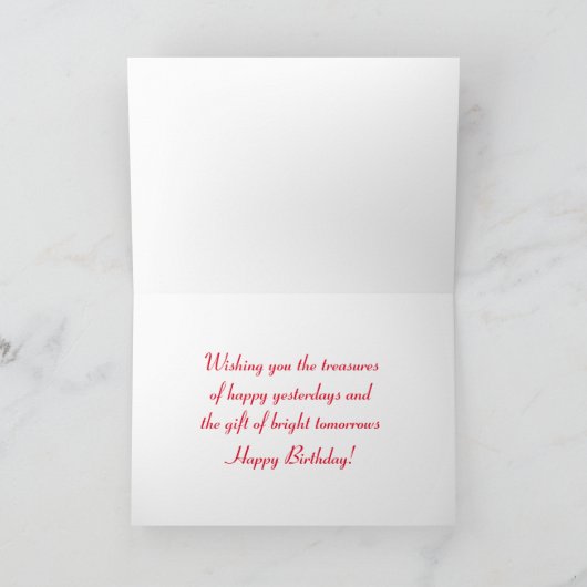 Happy Birthday Golden Retriever Puppy Dog Kaart (Binnen)