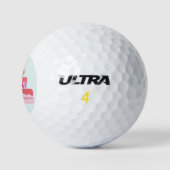 Happy Birthday Golf Balls Golfballen (Logo)