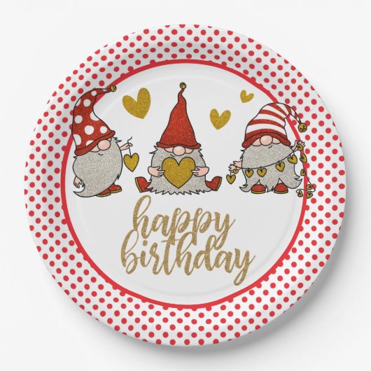 Happy Birthday Gomes Papier Bord (Voorkant)