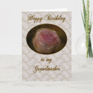 Happy Birthday Grandma Greeting Card Kaart