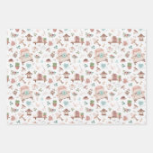 Happy Birthday Grandma Wrapping Paper Sheets (Voorkant)