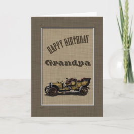 Happy Birthday Grandpa Kaart