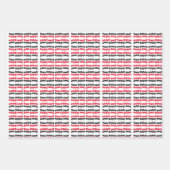 Happy Birthday Graphic Pattern Inpakpapier Vel (Voorkant 2)