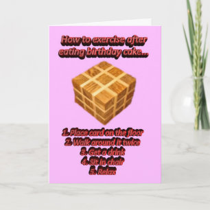 Happy Birthday grappige verjaardagswensen Kaart