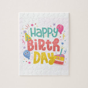 Happy Birthday Greeting Legpuzzel