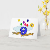 Happy Birthday Greetings Card Kaart (Gele Bloem)