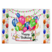 Happy Birthday Groot Cadeauzakje (Achterkant)