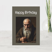Happy Birthday Grumpy Old Man Kaart (Voorkant)
