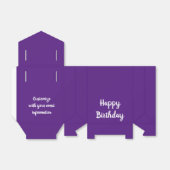 Happy Birthday-gunstige box Bedankdoosjes (Uitgevouwen)