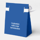 Happy Birthday-gunstige box Bedankdoosjes (Achterkant)