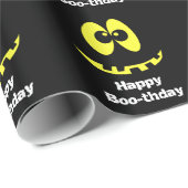 Happy Birthday Halloween Gift Wrap Cadeaupapier (Rol Hoek)