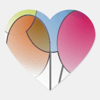 Happy Birthday Hart Sticker