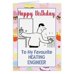 Happy Birthday Heating Engineer